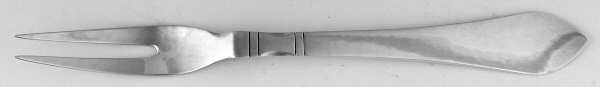 Continental (Sterling, 1908) Medium 2-Tine Cold Meat Serving Fork