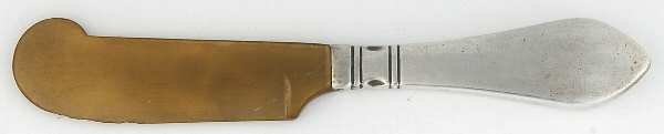 Continental (Sterling, 1908) Cheese Spreader Horn Blade