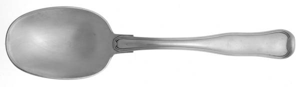 Old Danish (Sterling) Large Solid Serving Spoon