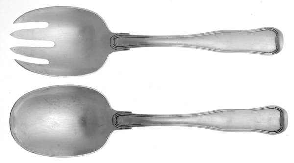 Old Danish (Sterling) Large Solid Serving Set