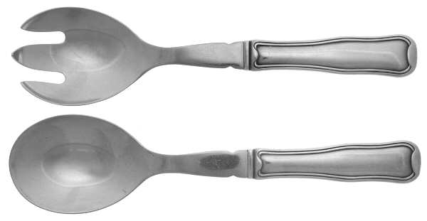 Old Danish (Sterling) Salad Set 2 Piece Stainless Bowl Small