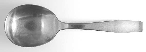 Plata (Stainless) Solid Serving Spoon