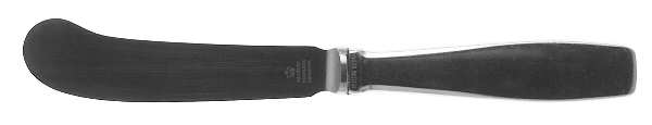 Plata (Stainless) Butter Spreader Hollow Hdl-Paddle/Stainless Blade