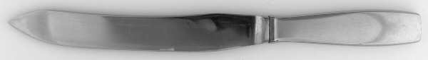 Plata (Stainless) Small Steak Carving Knife with Stainless Blade