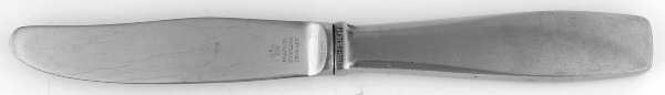 Plata (Stainless) Modern Hollow Butter Spreader (Stainless)