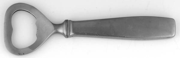 Plata (Stainless) Bottle Opener with Stainless Bowl