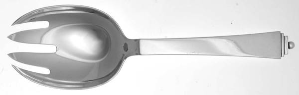 Pyramid (Sterling, 1927) Medium Solid Serving Fork