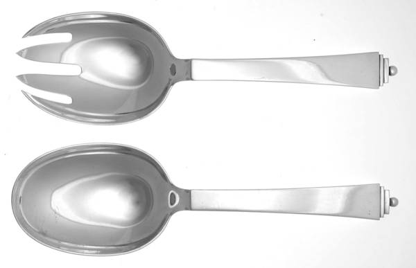 Pyramid (Sterling, 1927) Medium Solid Serving Set
