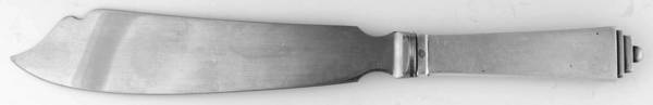 Pyramid (Sterling, 1927) Cake Knife with Stainless Blade