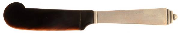 Pyramid (Sterling, 1927) Cheese Spreader Horn Blade