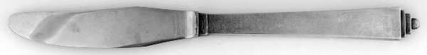 Pyramid (Sterling, 1927) Modern Long Handle Dinner Knife