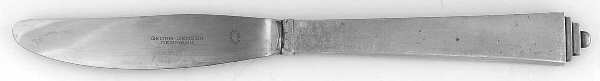 Pyramid (Sterling, 1927) Modern Long Handle Dinner Knife