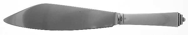 Pyramid (Sterling, 1927) Cake Knife with Stainless Blade