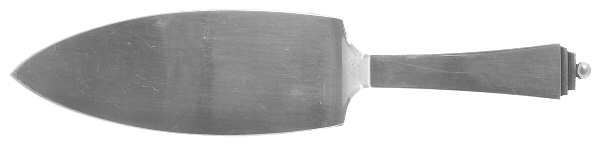 Pyramid (Sterling, 1927) Cake Server, Solid Piece