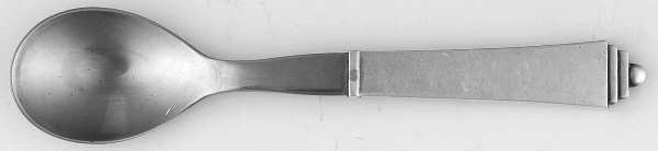 Pyramid (Sterling, 1927) Egg Spoon with Stainless Bowl