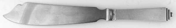 Pyramid (Sterling, 1927) Cake Knife with Stainless Blade