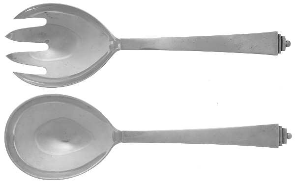 Pyramid (Sterling, 1927) Small Solid Serving Set