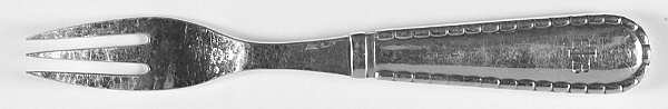 Rope (Sterling) Individual Solid Fruit Fork
