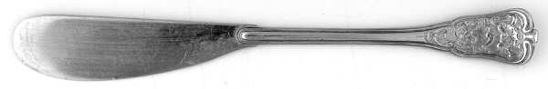 Rosenborg (Silverplate) Flat Handle Butter Spreader