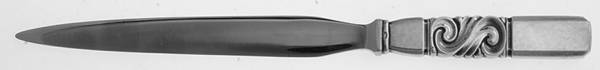 Scroll (Sterling, 1927) Letter Opener with Stainless Blade