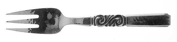 Scroll (Sterling, 1927) Individual Solid Fish Fork
