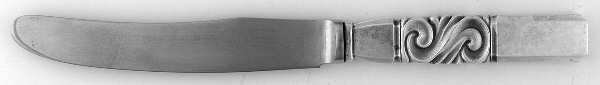 Scroll (Sterling, 1927) Individual Fruit Knife with Stainless Blade