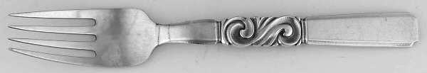 Scroll (Sterling, 1927) Fork