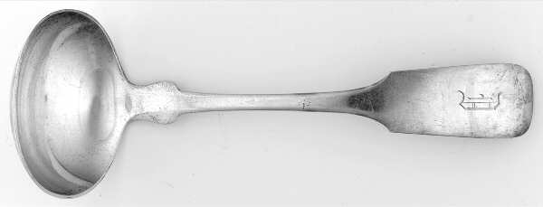 Fiddle (Sterling, 1932) Solid Piece Cream Ladle