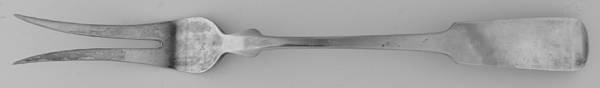 Fiddle (Sterling, 1932) Solid Chop Serving Fork