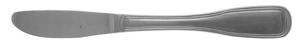 Attache-Satin (Stainless) Flat Handle Butter Spreader