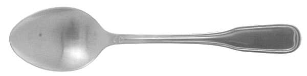 Attache-Satin (Stainless) Five O'Clock Teaspoon