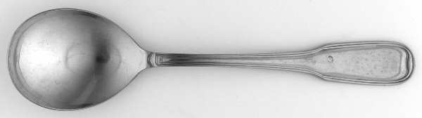 Attache-Satin (Stainless) Round Bowl Soup Spoon (Gumbo)