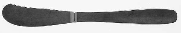 Ellips (Stainless) Flat Handle Butter Spreader