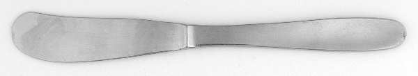 Ellips (Stainless) Flat Handle Master Butter Knife