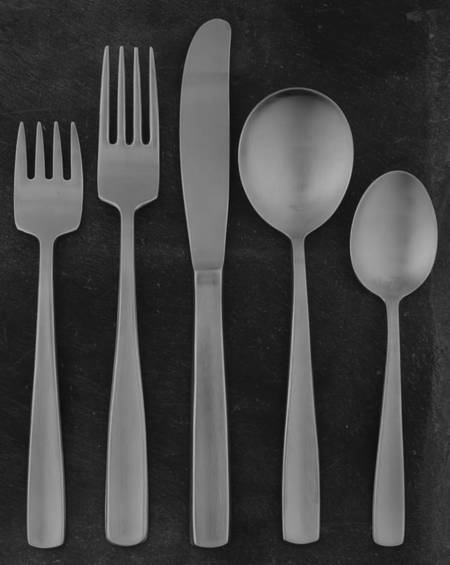 Facette (Stainless, Sweden) 5 Piece Place Setting