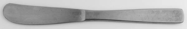 Facette (Stainless, Sweden) Dessert Knife Solid Piece