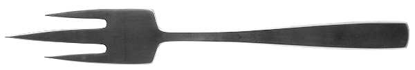 Facette (Stainless, Sweden) Small Steak Carving Fork with Stainless Prongs