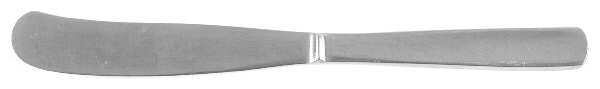 Facette (Stainless, Sweden) Flat Handle Master Butter Knife