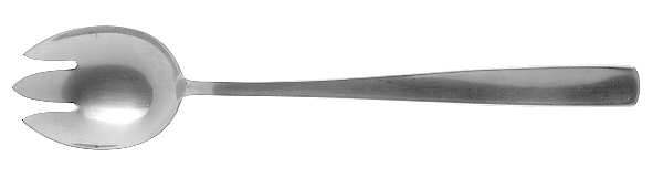 Facette (Stainless, Sweden) Solid Salad Serving Fork