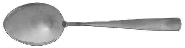 Facette (Stainless, Sweden) Solid Serving Spoon by Gense
