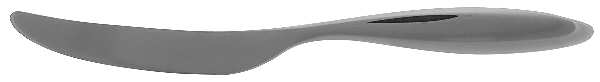 Figura (Stainless) Flat Handle Master Butter Knife