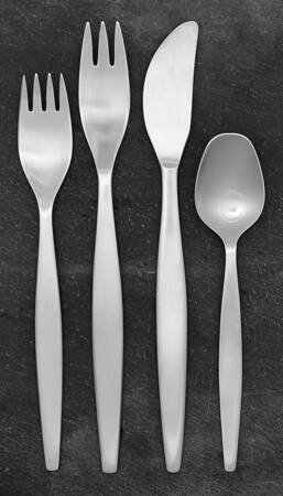 Focus (Stainless) 4 Piece Place Setting by Gense