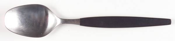 Focus Deluxe-Black (Stainless) Oval Place Soup Spoon