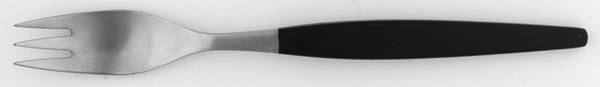 Focus Deluxe-Black (Stainless) Dessert Fork
