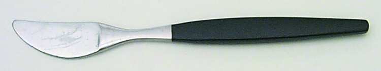 Focus Deluxe-Black (Stainless) Modern Solid Knife by Gense