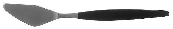 Focus Deluxe-Black (Stainless) Flat Handle Butter Spreader