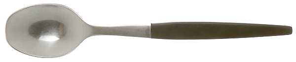 Focus Deluxe-Black (Stainless) Demitasse Spoon