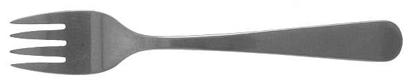 Thora (Stainless) Individual Salad Fork