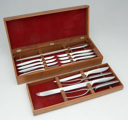 Presentation (Stainless) (13 Pc) Knife Set (8 STKM1, 2 CFL, KSL, CKS, HAMKS)