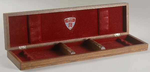 Presentation (Stainless) Used Wood Case for Carving Set